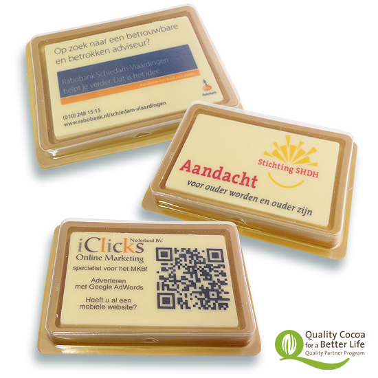 Chocolate business card | Eco gift